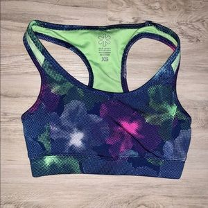 Floral Sports Bra